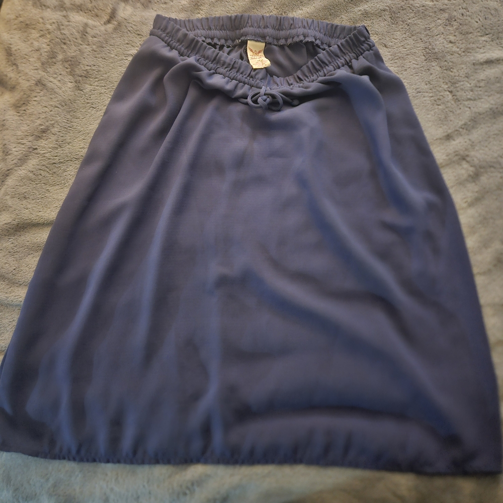 Elegant Blue Women's Skirt